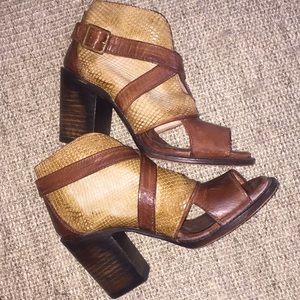 Freebird by Steven open toed booties